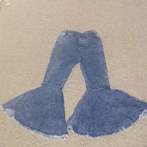 Girls Bell Bottom Jeans